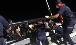 Yunan unsurlarının geri ittiği 23 kaçak göçmen kurtarıldı