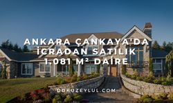 Ankara Çankaya'da icradan satılık 1.081 m² daire