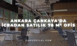 Ankara Çankaya'da icradan satılık 78 m² ofis