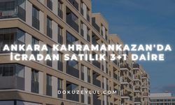 Ankara Kahramankazan'da icradan satılık 3+1 daire