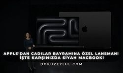 Apple'dan cadılar bayramına özel lansman! İşte Karşınızda siyah Macbook!