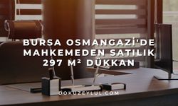 Bursa Osmangazi'de mahkemeden satılık 297 m² dükkan