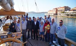 Selanik’ten Yola Çıkan Bodrum Cup Filosu, Ayvalık’ta Cumhuriyeti Kutladı