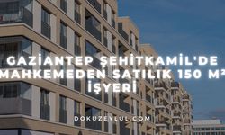 Gaziantep Şehitkamil'de mahkemeden satılık 150 m² işyeri