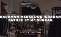 Karaman Merkez'de icradan satılık 97 m² dükkan