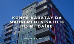 Konya Karatay'da mahkemeden satılık 115 m² daire