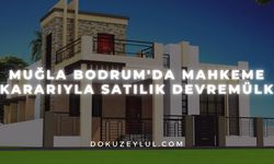 Muğla Bodrum'da mahkeme kararıyla satılık devremülk