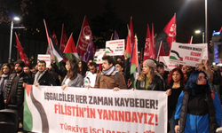 Türkiye İşçi Partisi (TİP), İsrail'in Gazze'deki Saldırısını Protesto Etmek Üzere 20 İlde ve 25 Noktada Sokaklara Çıktı