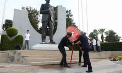 Aliağa Atatürk'ü saygı ve özlemle andı