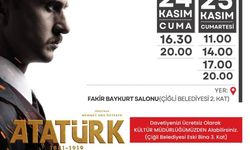 Çiğli Belediyesi'nden ücretsiz Atatürk film gösterimi!
