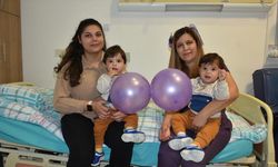 Dünyaya gözlerini 29 haftalıkken açan ikizler ilk yaşlarını kutladı