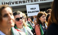 Yabancı uyruklu öğrencilerinden Filistin'e dayanışma çağrısı