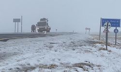 Ardahan'da kar yağışı ve fırtına etkili oldu