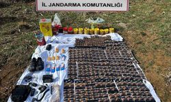 Bitlis kırsalında PKK'lı teröristlere hayati yaşam malzemesi ele geçirildi