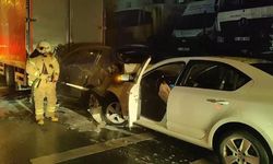 Güngören'de otomobil park halindeki cipe çarptı: 1 ölü, 5 yaralı