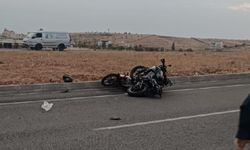 İki motosiklet çarpıştı: 2 yaralı