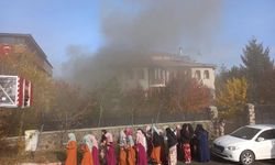 Kız Kur'an kursundaki yangında 6 öğrenci dumandan etkilendi