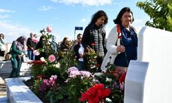 Lüleburgaz'da cinayete kurban giden İlknur, mezarı başında anıldı