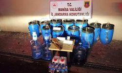 Manisa'da sahte içkiye 12 gözaltı