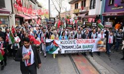 AK Gençlik Bursa'dan Filistin'e tam destek