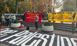 Washington Square Park’ta Filistin’e destek eylemi