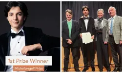 Genç Piyanist Can Saraç, İtalya'dan Prestijli Ödülle Dönüyor