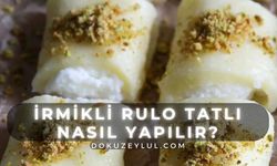 İrmikli rulo tatlı nasıl yapılır? Evde kolay irmikli rulo tatlı tarifi