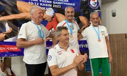 Bostanlısporlu yüzücü Servet Ateş'ten 3 altın, 3 gümüş