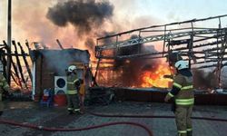 İzmir Torbalı'da mutfak tüpü patladı, ortalık savaş alanına döndü