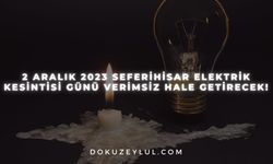 2 Aralık 2023 Seferihisar elektrik kesintisi günü verimsiz hale getirecek!
