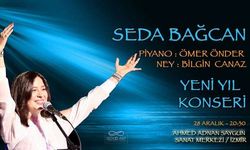 Seda Bağcan Yeni Yıl Konseri 28 Aralık 2023, Perşembe, 20:30 Ahmed Adnan Saygun Sanat Merkezi'nde