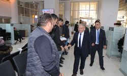 KASKİ'yi ziyaret eden Başkan Büyükkılıç, vatandaşlar ile buluştu