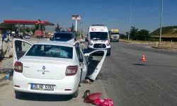 Afyonkarahisar'da beton direğe çarpan motosikletin sürücüsü öldü