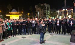 Aydın'da İsrail'in Gazze'ye saldırıları protesto edildi