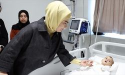 Emine Erdoğan'dan, Gazze'den getirilen hasta çocuklara şefkat eli