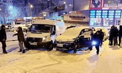 Erzurum'da sekiz araçlık zincirleme kaza