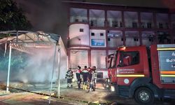 Adana'da eski hastane yangınında 2 gözaltı