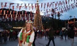 Alanya'da Yeni Yıl Pazarı açıldı