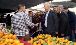 Başkan Gültak, semt pazarını ziyaret etti