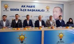 Çavuşoğlu'ndan, AK Parti Serik İlçe Başkanlığı'na ziyaret