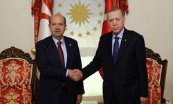 Cumhurbaşkanı Erdoğan, Ersin Tatar ile görüştü 