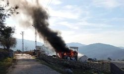 Gaziantep’te konteyner yangını