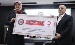 HAK-İŞ'ten Gazze'ye 5 milyon liralık bağış