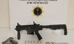 Samsun'da bir evde silah ve sentetik hap ele geçirildi