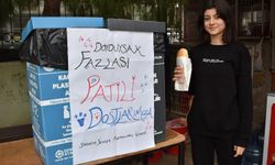Okul kantincisi Mehmet Koç'tan sokak hayvanlarına önemli proje