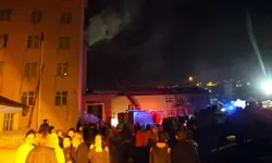 İmam Hatip pansiyonunda yangın: 12 öğrenci dumandan zehirlendi