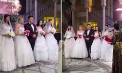 4 kadınla aynı anda evlendi! Dünya şokta