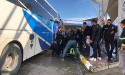 Nazilli'de otobüsün çarptığı yaya yaralandı