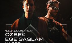 Ozbek + Ege Saglam 12 Ocak 2024, Cuma, 19:00 Kalt Izmir'de