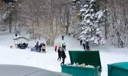 Kar Yağışı Tatilcileri Çekti! Kar Kalınlığı 50 Santimetreyi Aştı
